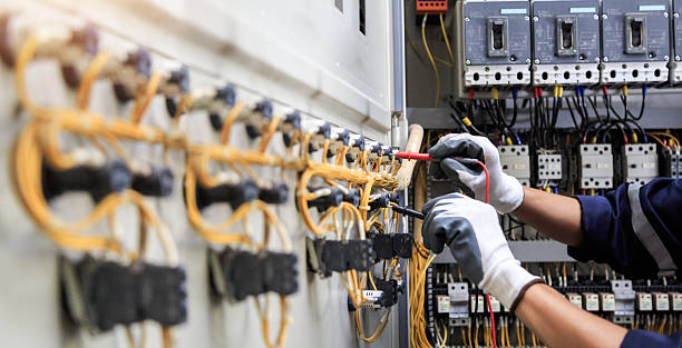 Professional Electrician technician working in Holly Springs, NC